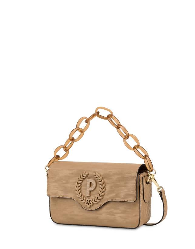Pollini Candy Bag Con Maxi Catena Taupe Fino al 55% di sconto