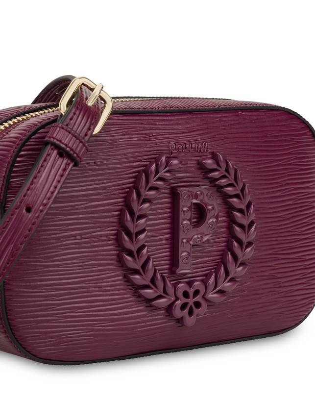 Pollini Camera Bag Enamel Allure Burgundy Discount Store per i nuovi prodotti