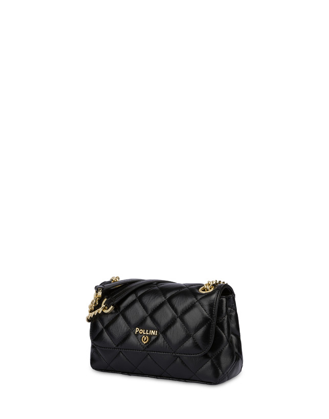 Pollini Borsa A Spalla Matelassé Waltzer Night Nero 50% di sconto con spedizione gratuita