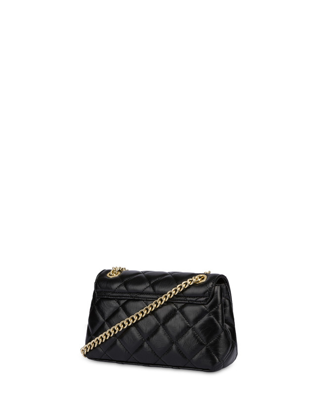 Pollini Borsa A Spalla Matelassé Waltzer Night Nero 50% di sconto con spedizione gratuita