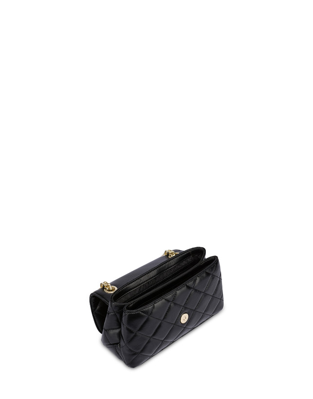 Pollini Borsa A Spalla Matelassé Waltzer Night Nero 50% di sconto con spedizione gratuita