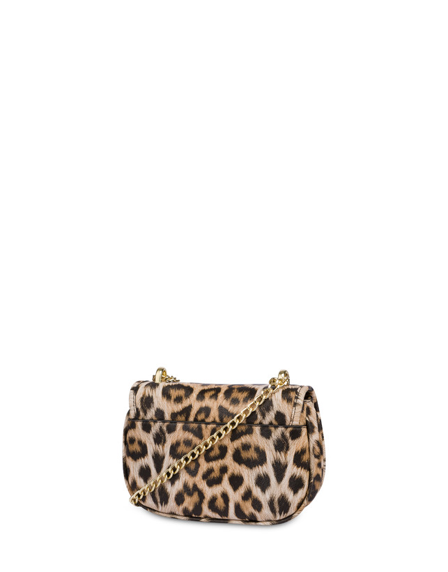 Pollini Mini Borsa Stampa Leopardata Sara Leopardo Esporta salva