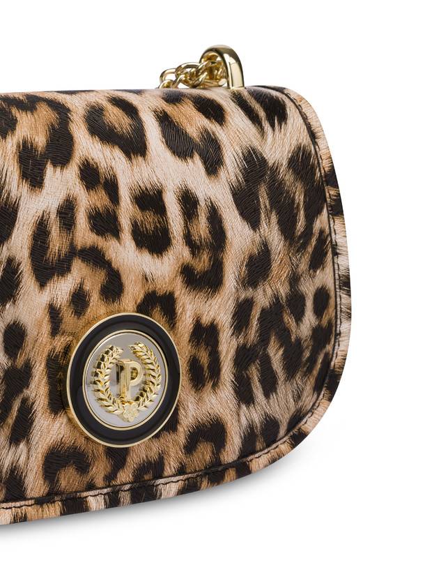 Pollini Mini Borsa Stampa Leopardata Sara Leopardo Esporta salva