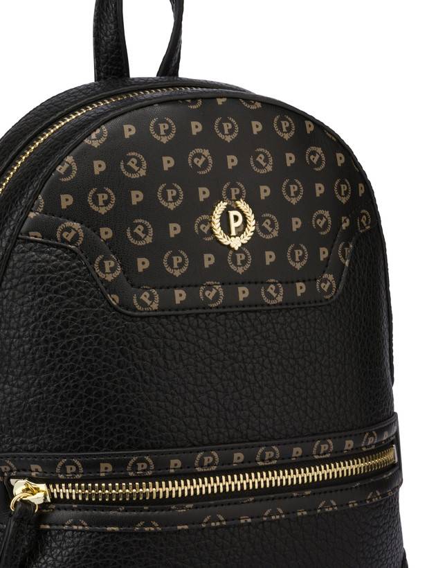 Pollini Zaino Zipper Nero/nero Duty-free