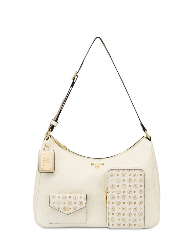 Pollini Hobo Bag Ecletic Avorio/avorio 50% di sconto per tempo limitato