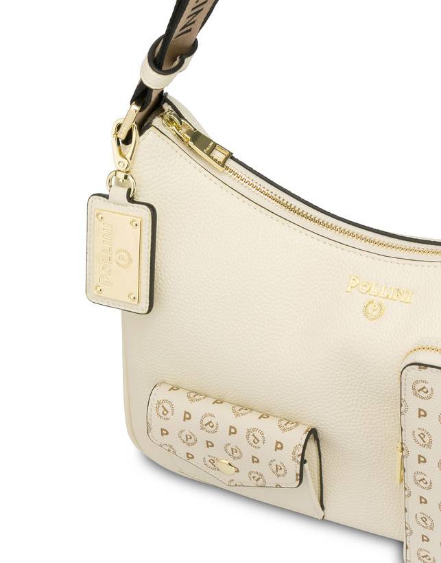 Pollini Hobo Bag Ecletic Avorio/avorio 50% di sconto per tempo limitato