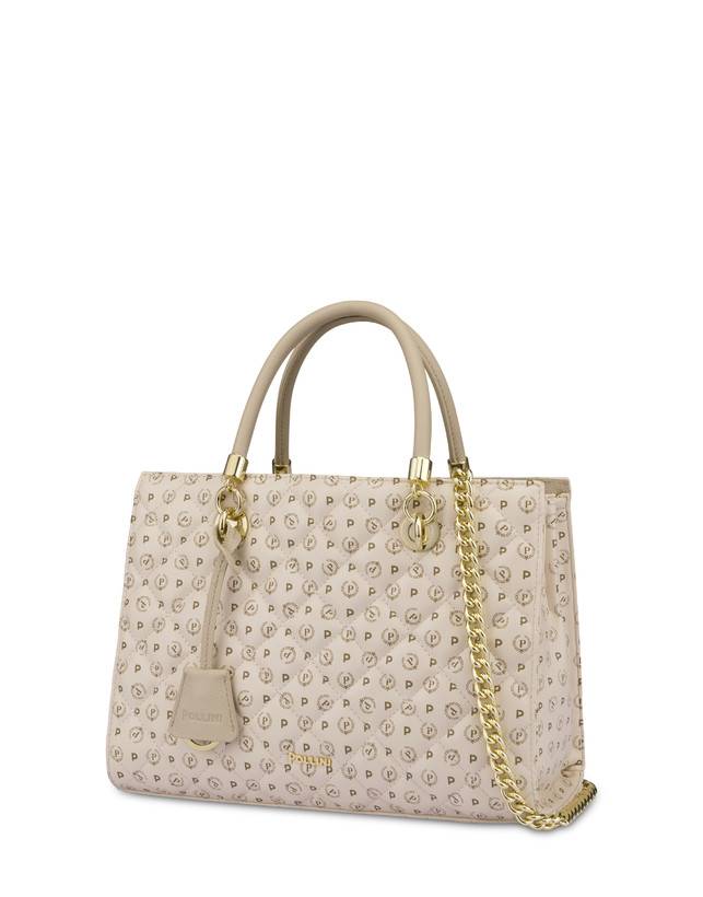 Pollini Shopping Bag Heritage Matelassé Avorio/avorio Sottocosto