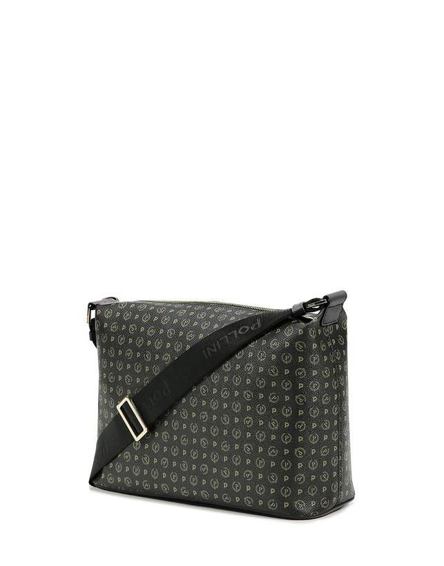Pollini Borsa Hobo Heritage Logo Classic Nero/nero Offerta