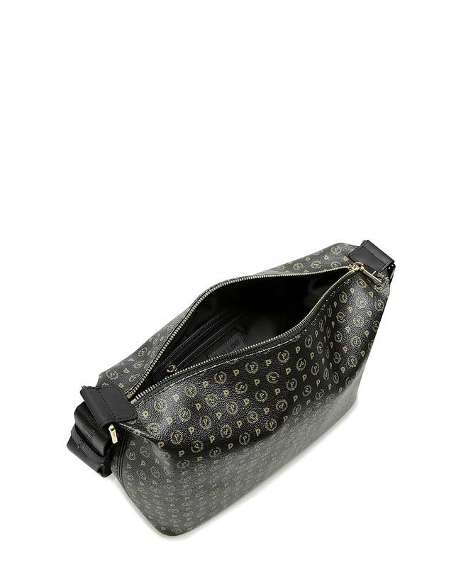 Pollini Borsa Hobo Heritage Logo Classic Nero/nero Offerta