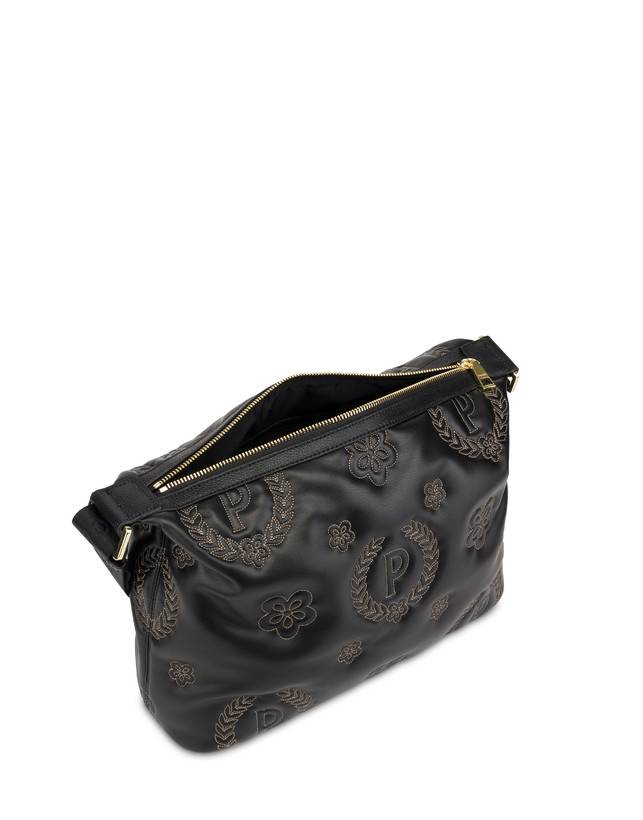 Pollini Borsa A Spalla Puffy Heritage Nero/nero/nero Offerte