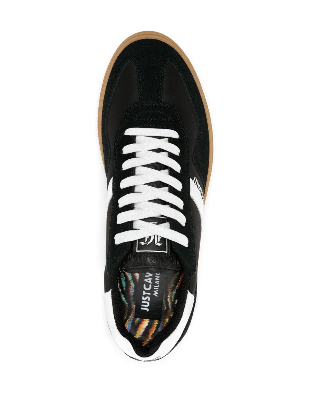 JUST CAVALLI  Sneakers Uomo Just Cavalli Nere - Scarpe Sportive alla Moda Esporta salva
