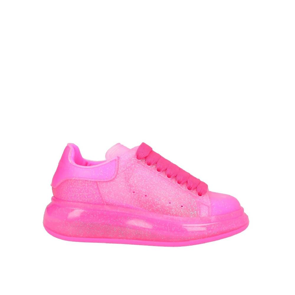 ALEXANDER MCQUEEN Sneakers Oversize Glitter Rosa di Alexander McQueen