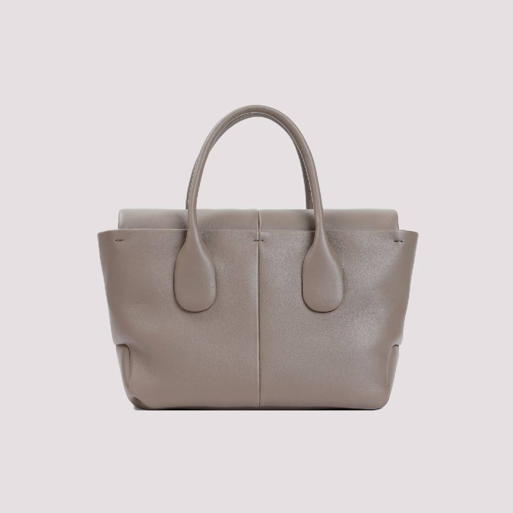 TOD'S  Borsa TOD'S in Pelle di Vitello Grigia 36x22x16cm Enormi risparmi