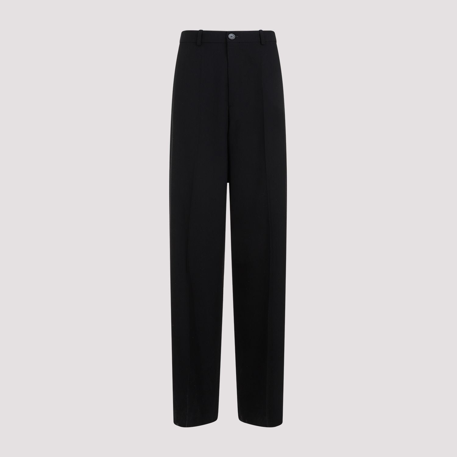 BALENCIAGA  Pantaloni di Lana Neri Balenciaga Uomo Consegna Veloce