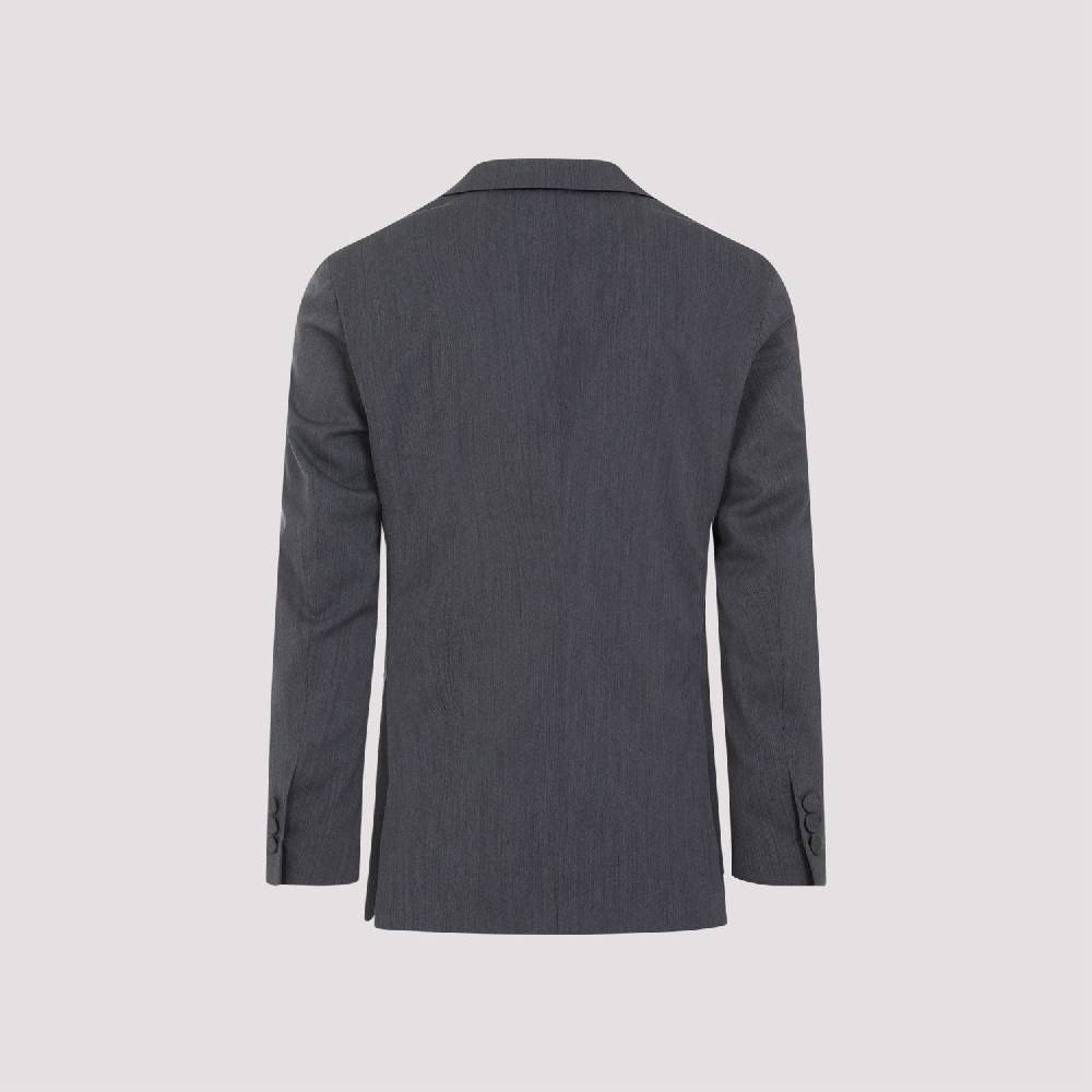 PALM ANGELS  Blazer Monogramma Grigio Chiaro Palm Angels - Uomo Poliestere e Lana Hotsell