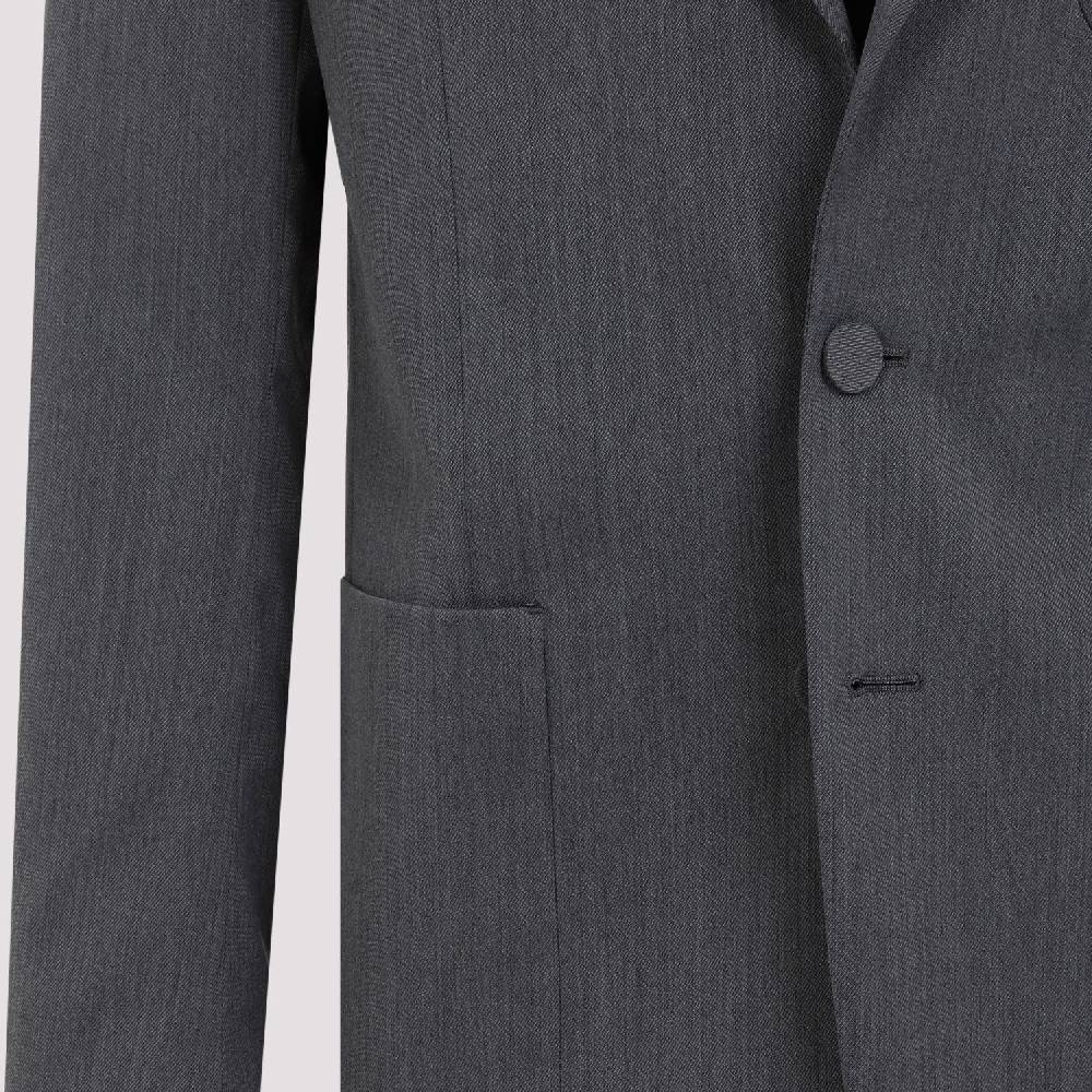 PALM ANGELS  Blazer Monogramma Grigio Chiaro Palm Angels - Uomo Poliestere e Lana Hotsell