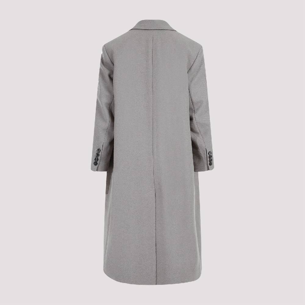 AMI  Cappotto Uomo AMI Taupe in Misto Lana Oversize Vendite Flash