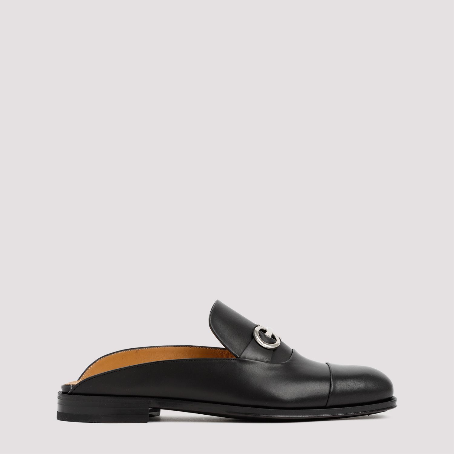 SALVATORE FERRAGAMO  Stivaletti Neri in Vitello Salvatore Ferragamo Uomo Offerte stagionali