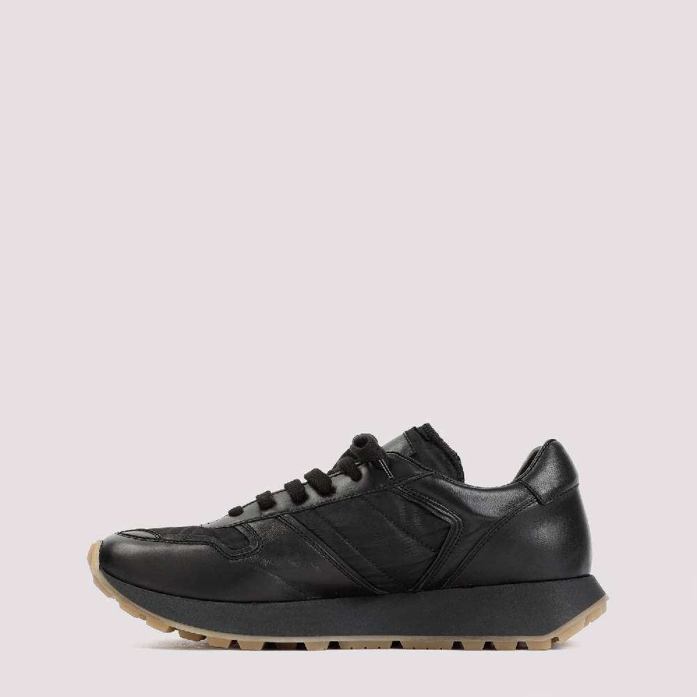 COMMON PROJECTS  Sneakers Uomo COMMON PROJECTS Pelle Nera Modello Track Consegna Veloce