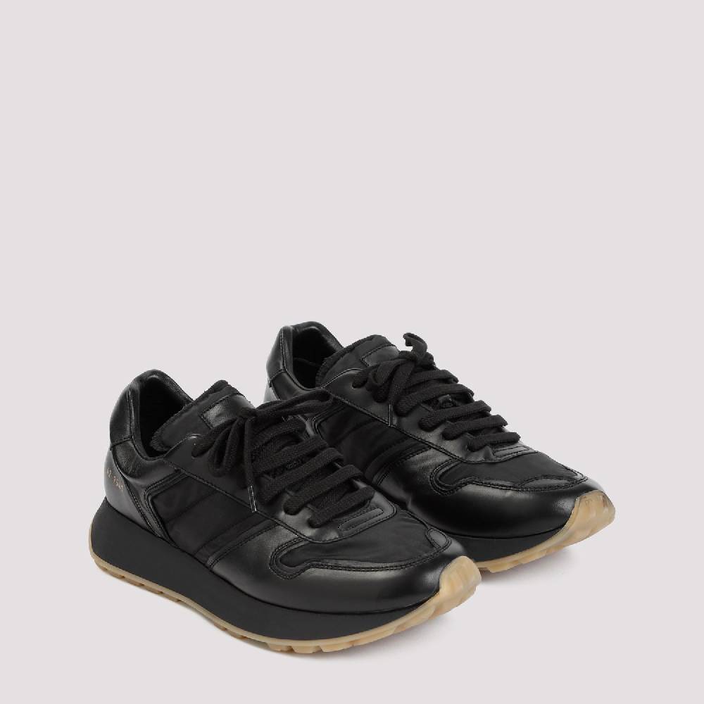 COMMON PROJECTS  Sneakers Uomo COMMON PROJECTS Pelle Nera Modello Track Consegna Veloce