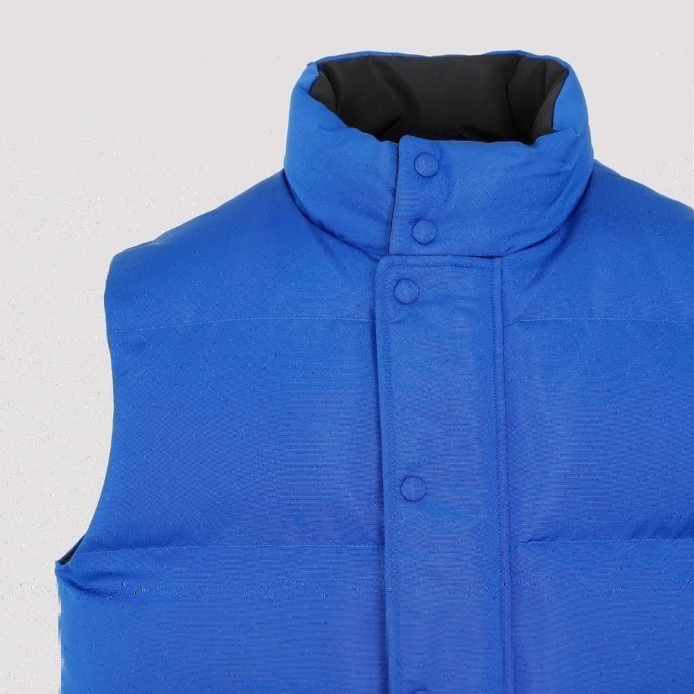 ALEXANDER MCQUEEN  Gilet Imbottito Ultramarino Alexander McQueen - Giacca Blu in Poliestere Uomo Fino Al -60%