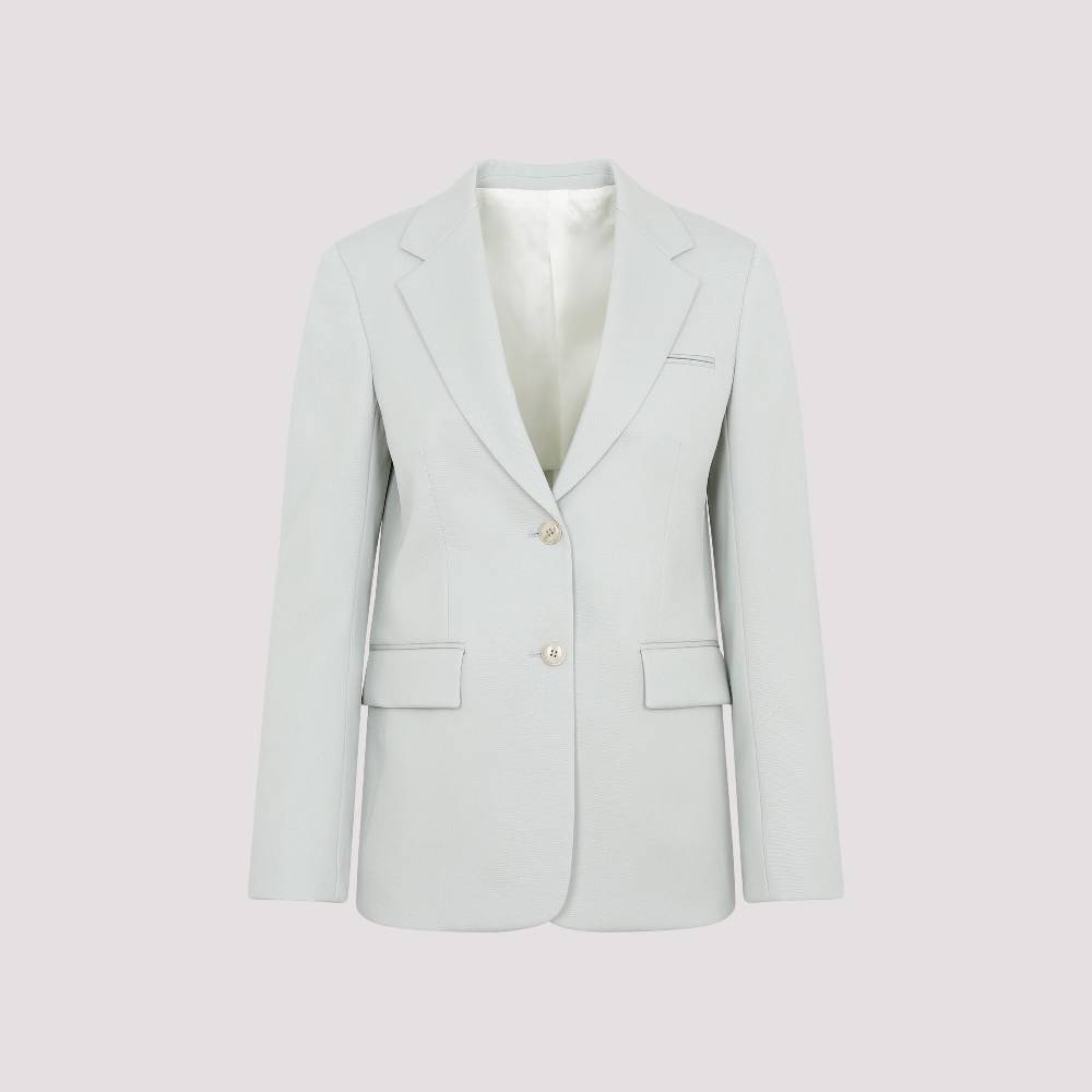 LANVIN  Blazer da Donna Verde Salvia in Lana Vergine LANVIN Offerte