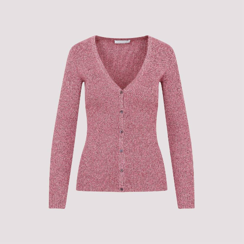 GABRIELA HEARST  Cardigan Misto Cachemire e Seta Rosa & Viola di Gabriela Hearst Fino al 55% di sconto
