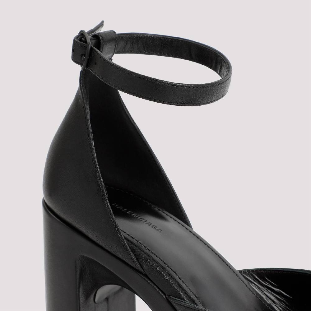 BALENCIAGA  Sandali con Tacco e Plateau Nero Balenciaga 16cm Officina