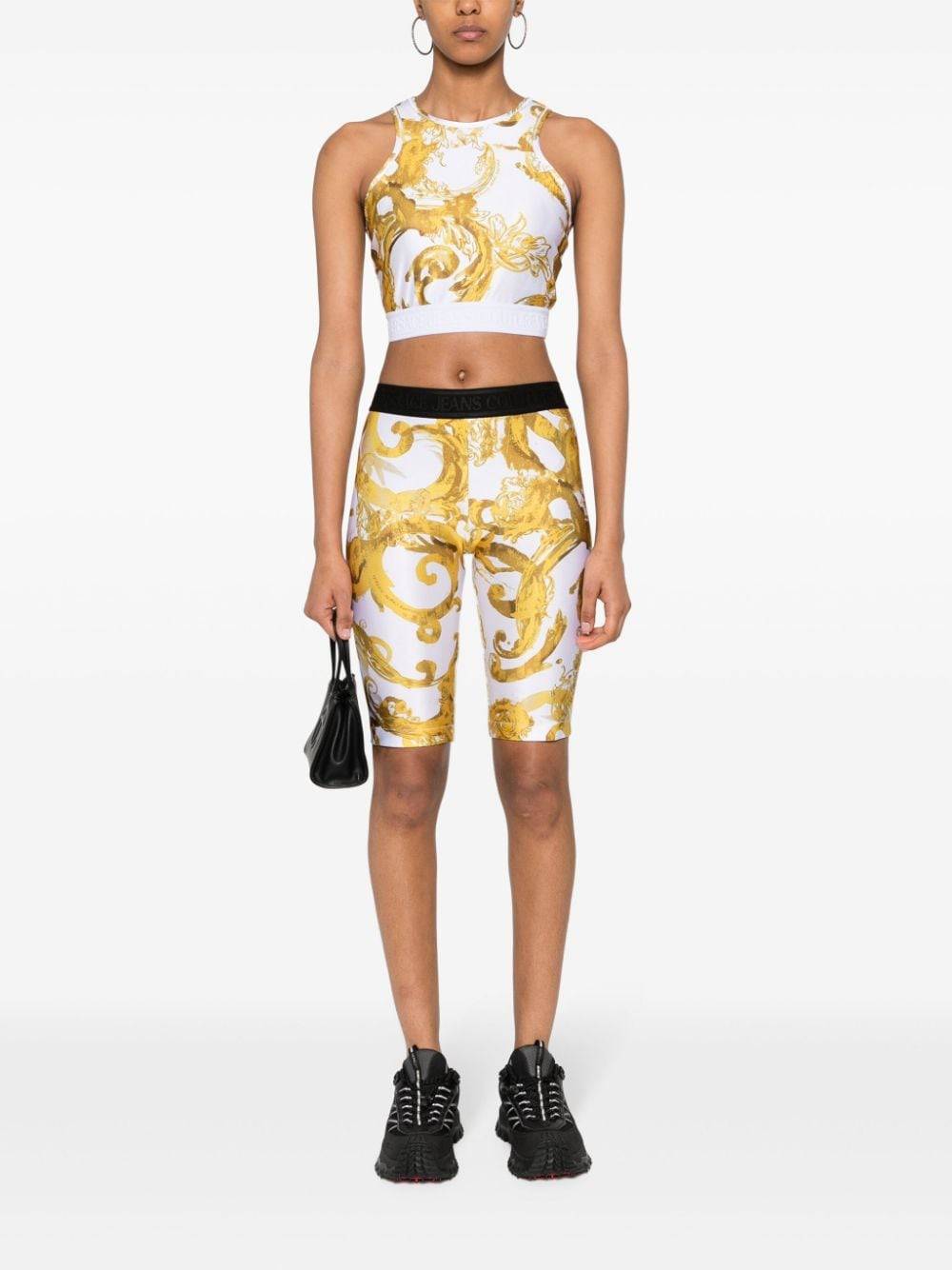 VERSACE JEANS COUTURE  Top Bianco Versace Jeans Couture per Donne Affare Del Giorno