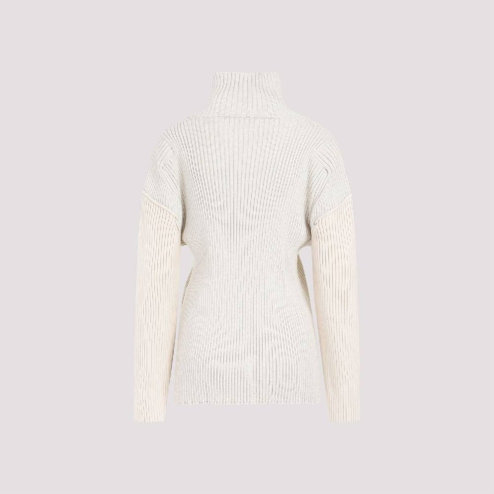 THE ROW  Maglia Costina in Cotone e Cashmere The Row - Nudo Outlet