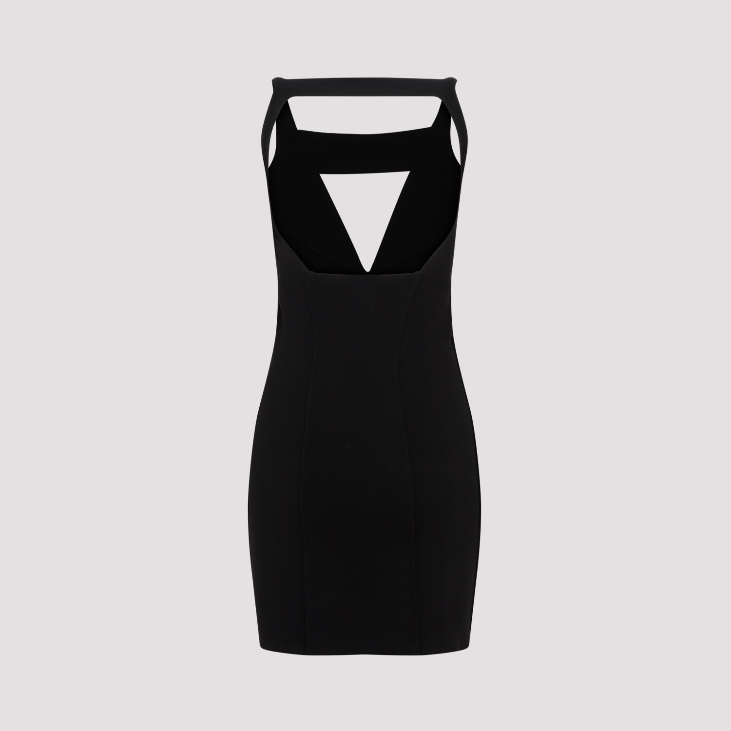 RICK OWENS  Abito Mini Maglia Nero Senza Schiena Rick Owens - Mix di Viscosa Hotsell