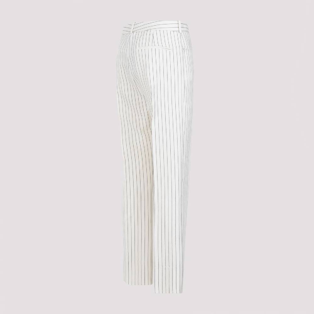TOM FORD  Pantaloni a Righe con Vita Alta TOM FORD - Tonalità Nude & Neutre Vendite Flash