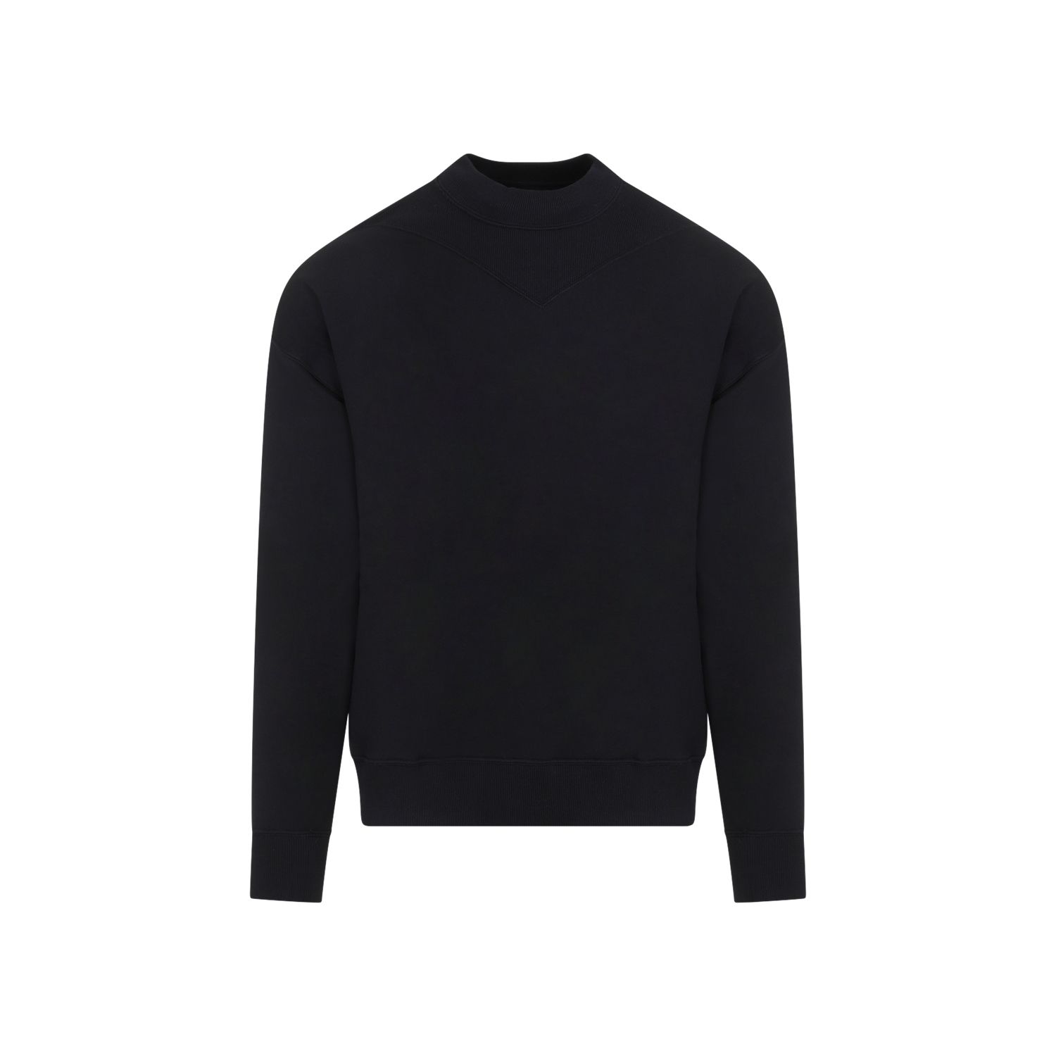 JIL SANDER  Felpa di Cotone Nera Uomo JIL SANDER Italy