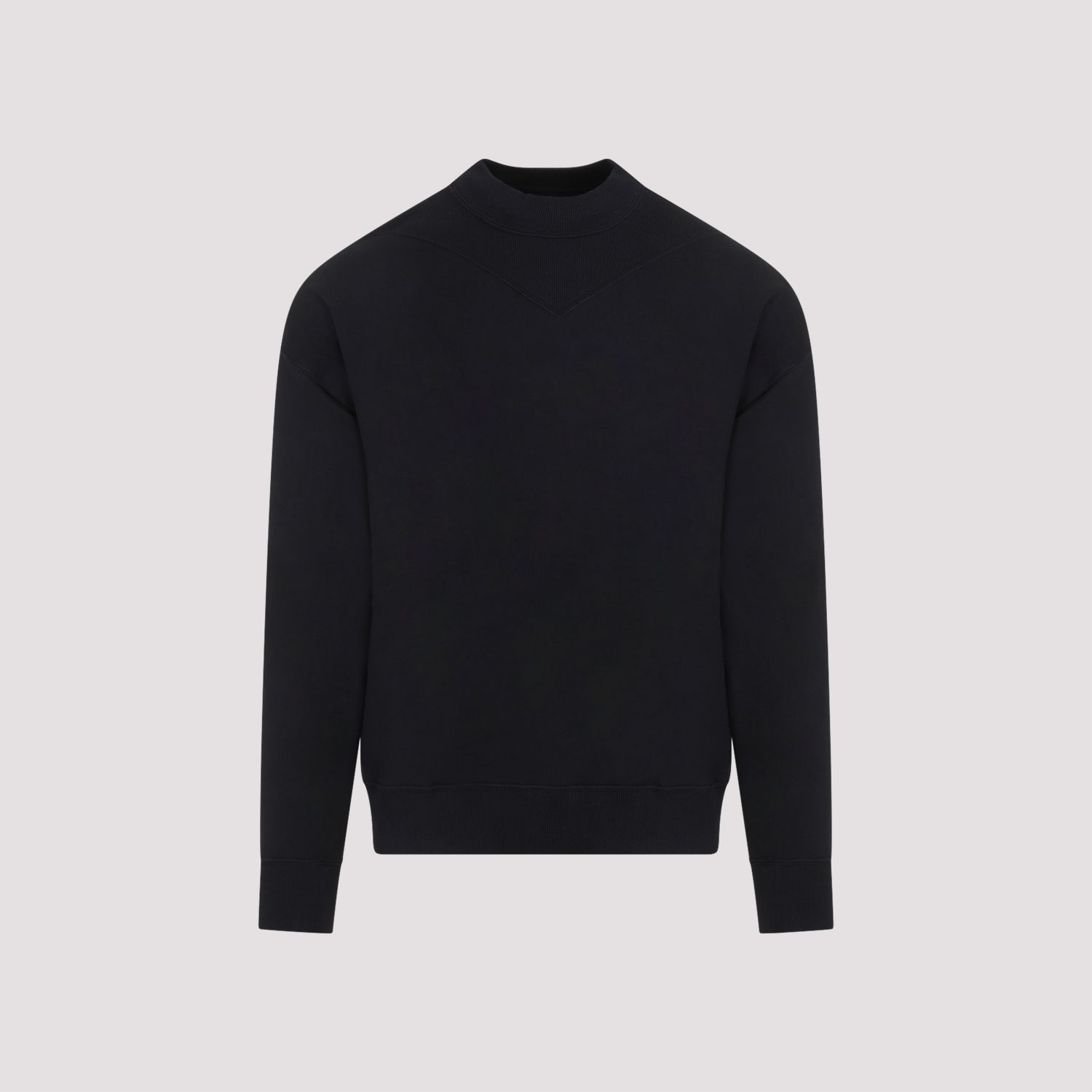 JIL SANDER  Felpa di Cotone Nera Uomo JIL SANDER Italy