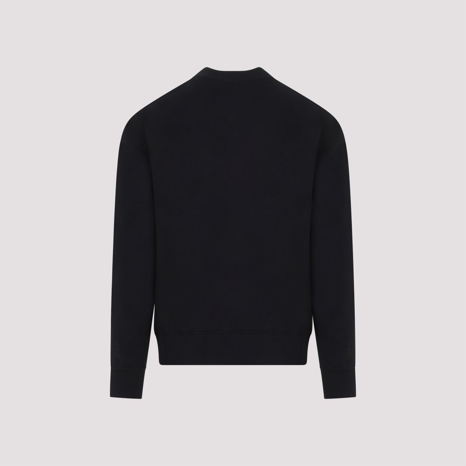 JIL SANDER  Felpa di Cotone Nera Uomo JIL SANDER Italy