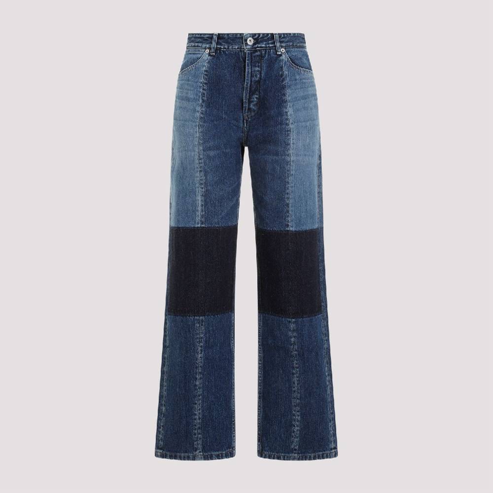 JIL SANDER  Jeans Rilassati Cotone Blu Cobalto Jil Sander - Donna Italia