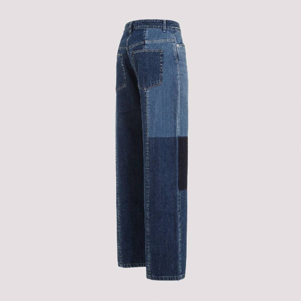 JIL SANDER  Jeans Rilassati Cotone Blu Cobalto Jil Sander - Donna Italia