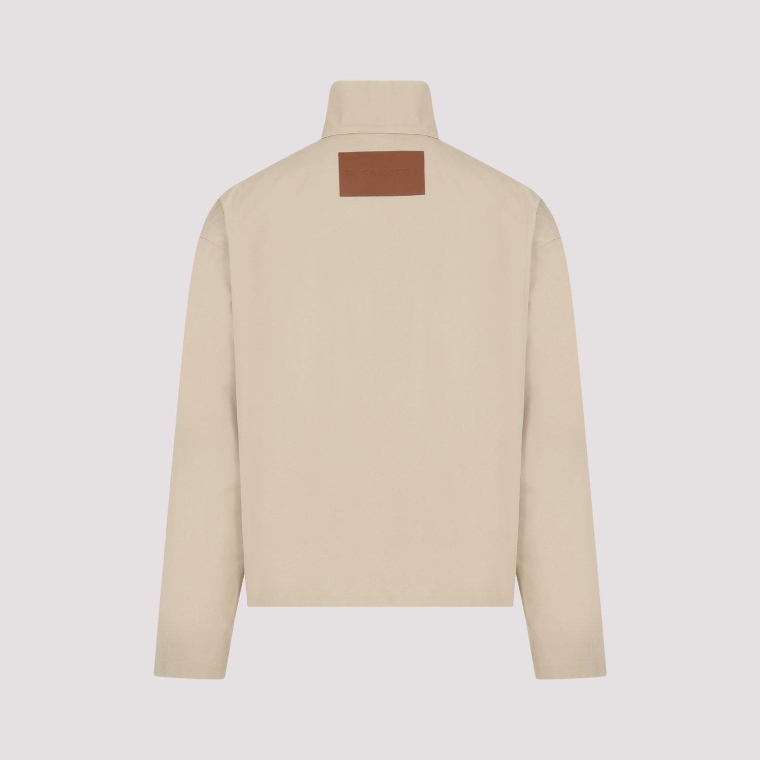 JIL SANDER  Giacca da Uomo in Cotone Biologico Grigio Jil Sander In Linea