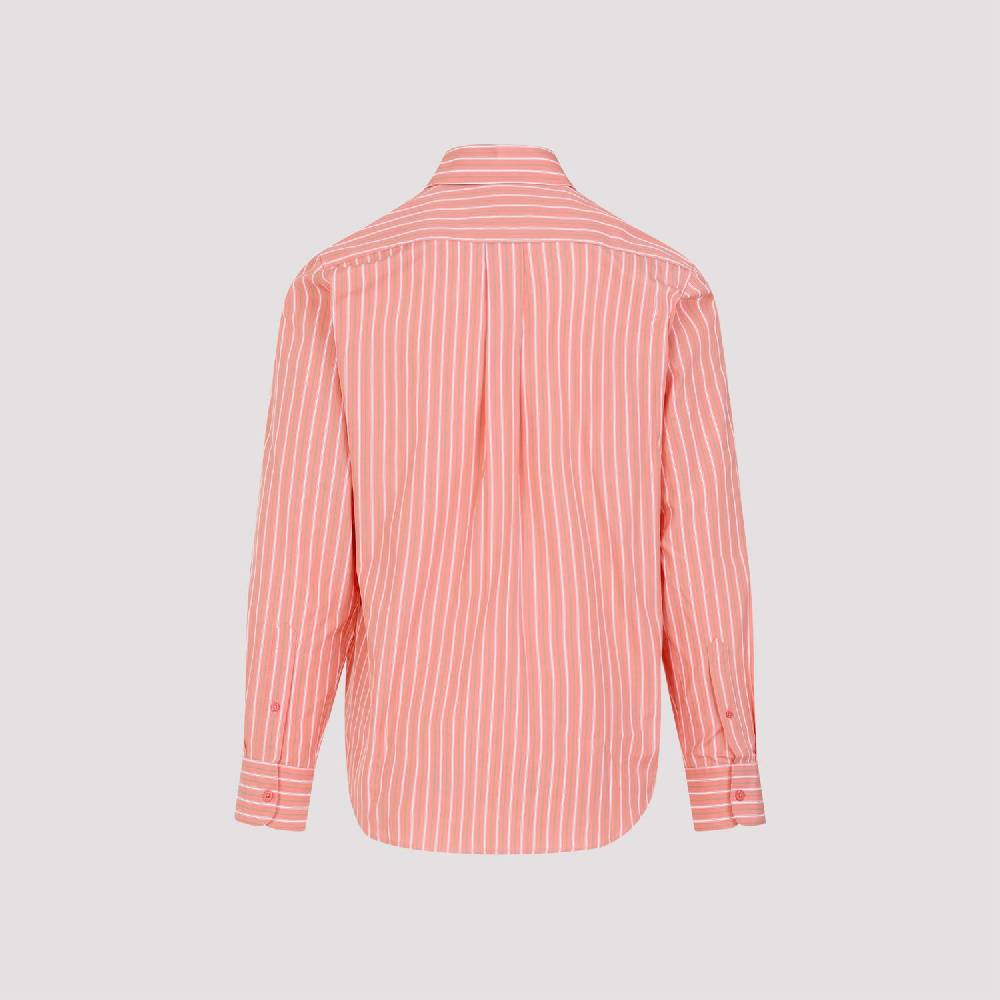 MARTINE ROSE  Camicia a Righe Giallo & Arancio in Cotone per Uomo di Martine Rose Vendita