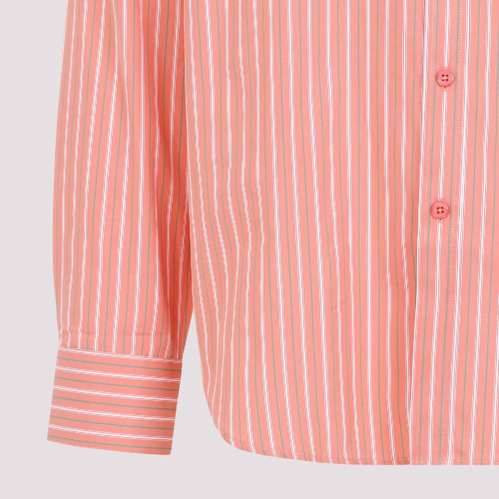 MARTINE ROSE  Camicia a Righe Giallo & Arancio in Cotone per Uomo di Martine Rose Vendita