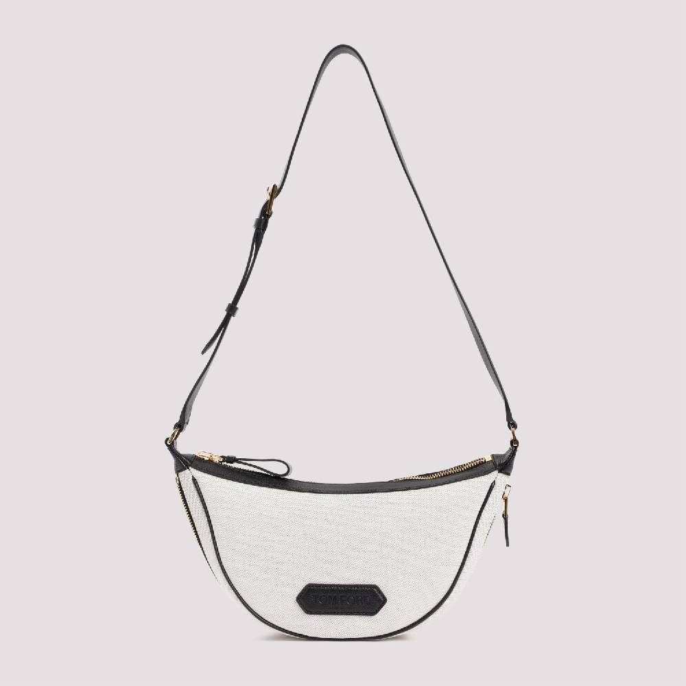 TOM FORD  Borsa Tracolla Nera in Tela Tom Ford Promozione