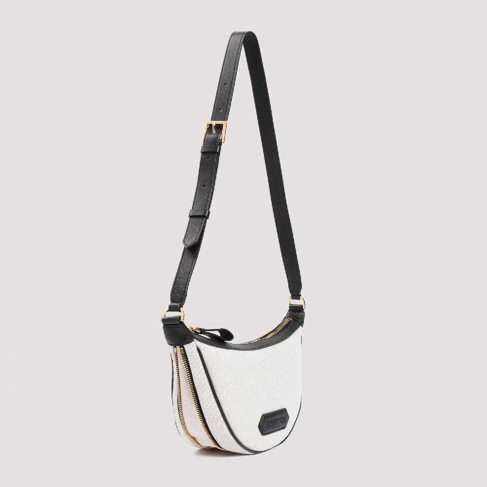 TOM FORD  Borsa Tracolla Nera in Tela Tom Ford Promozione