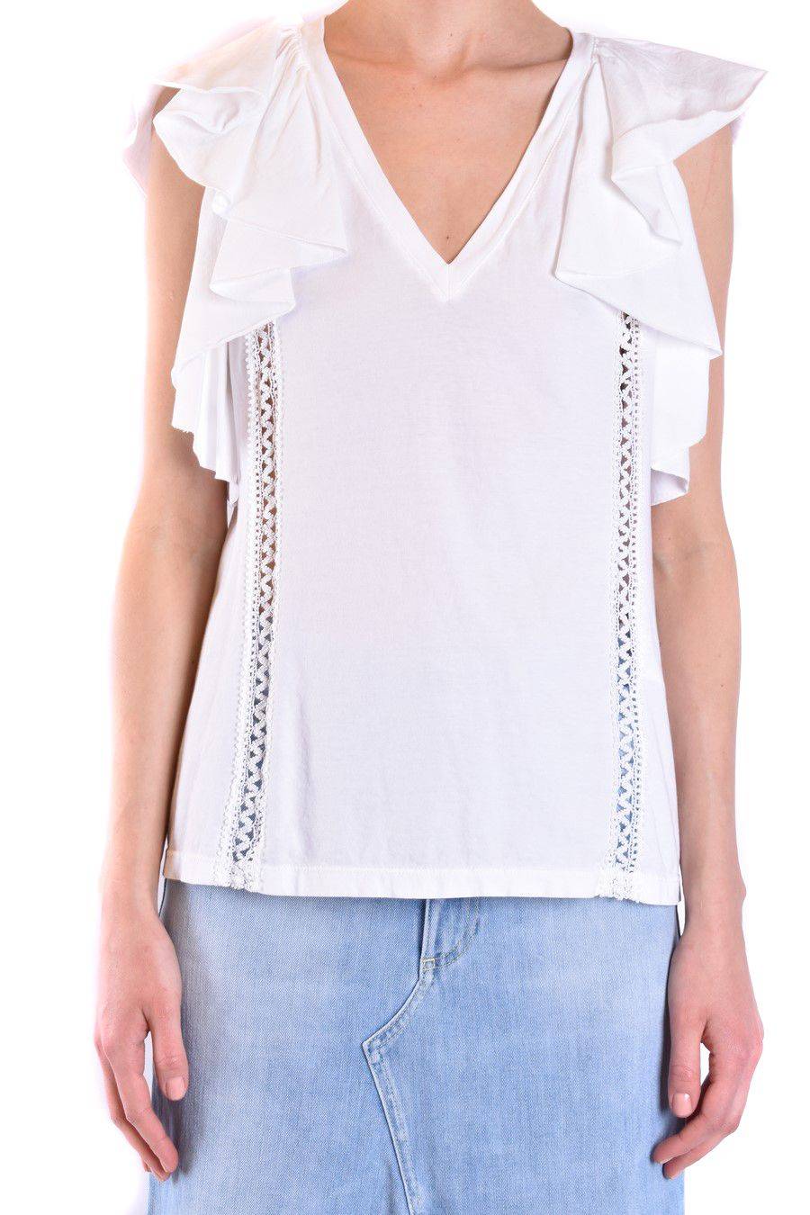 DONDUP  Top Bianco in Cotone DONDUP per Donne Fino Al -60%