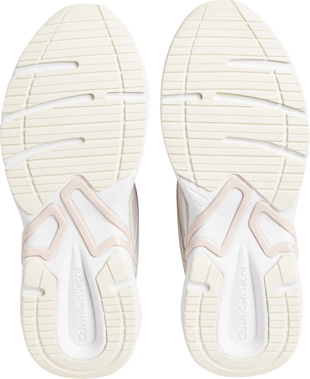 CALVIN KLEIN  Sneakers Donna Calvin Klein Rosa in Poliestere Saldi