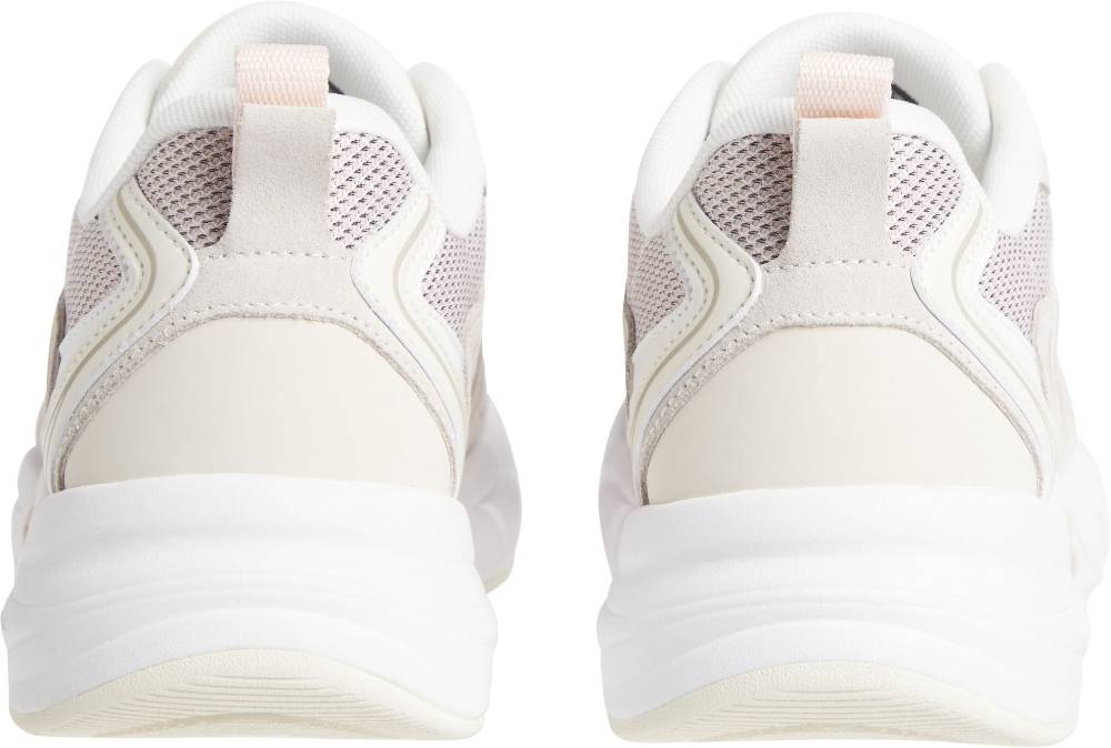 CALVIN KLEIN  Sneakers Donna Calvin Klein Rosa in Poliestere Saldi