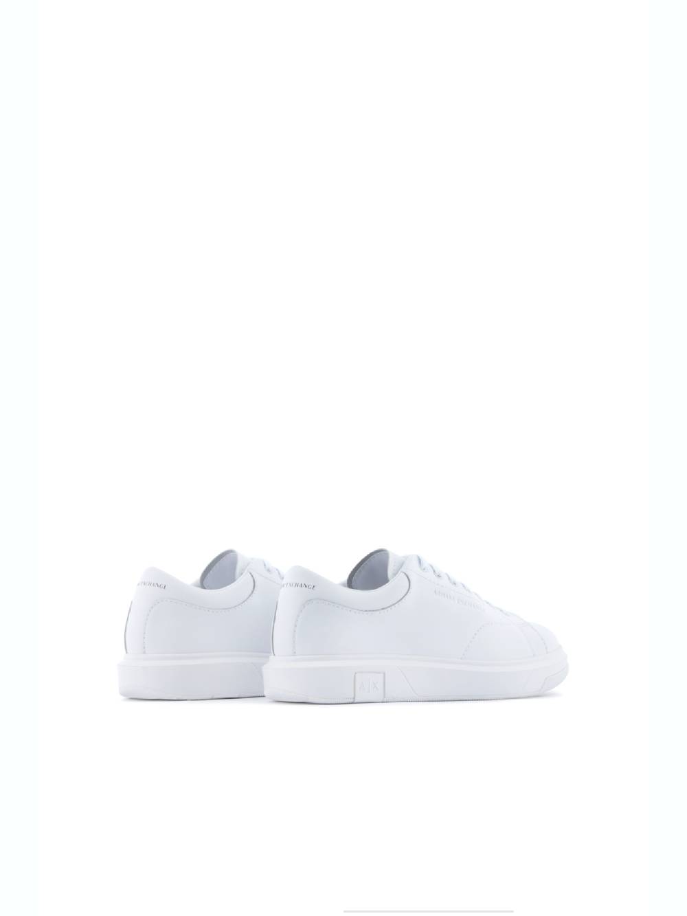 ARMANI EXCHANGE  Sneakers di Pelle Bianca Armani Exchange Uomo Vendita Calda