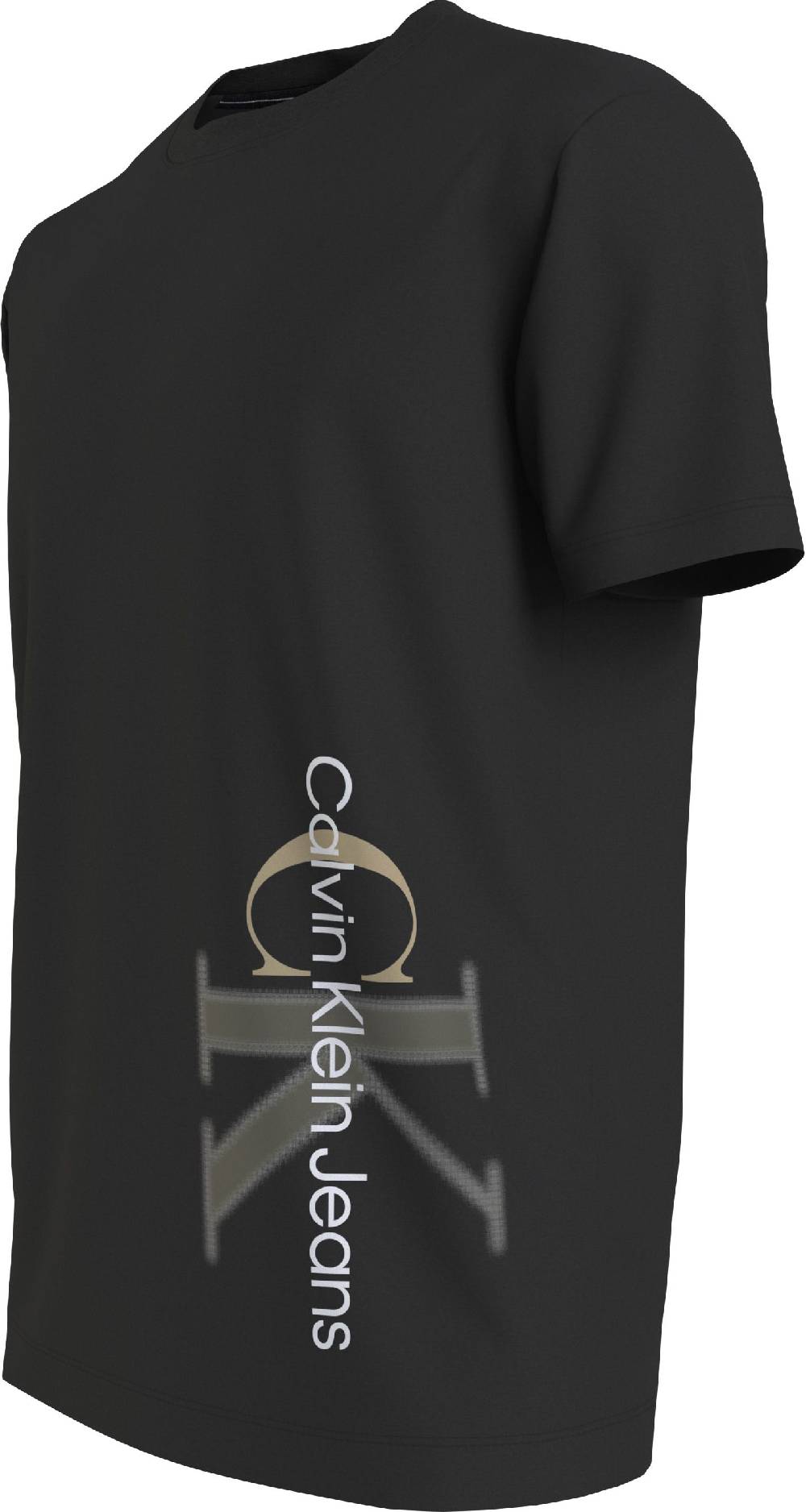 CALVIN KLEIN  T-shirt da Uomo Calvin Klein Nera in Cotone con Collo Rotondo Qualità Garantita