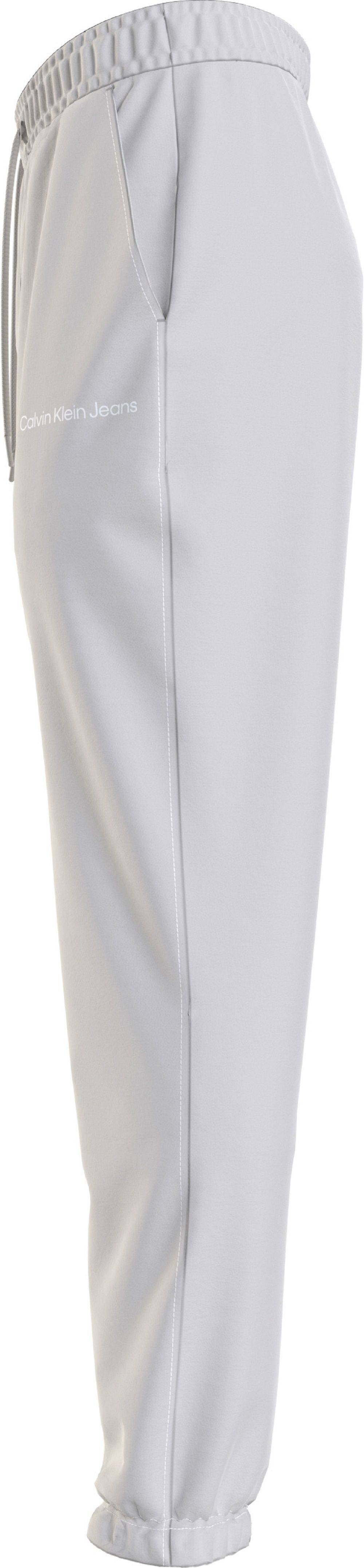 CALVIN KLEIN  Pantaloni Uomo Grigi in Cotone Calvin Klein Consegna Veloce