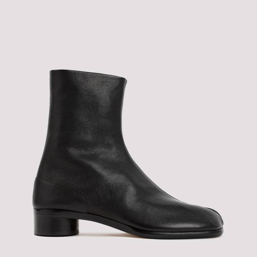 MAISON MARGIELA  Stivaletti Tabi Maison Margiela in Pelle Nera - Tacco 3cm Convenienza