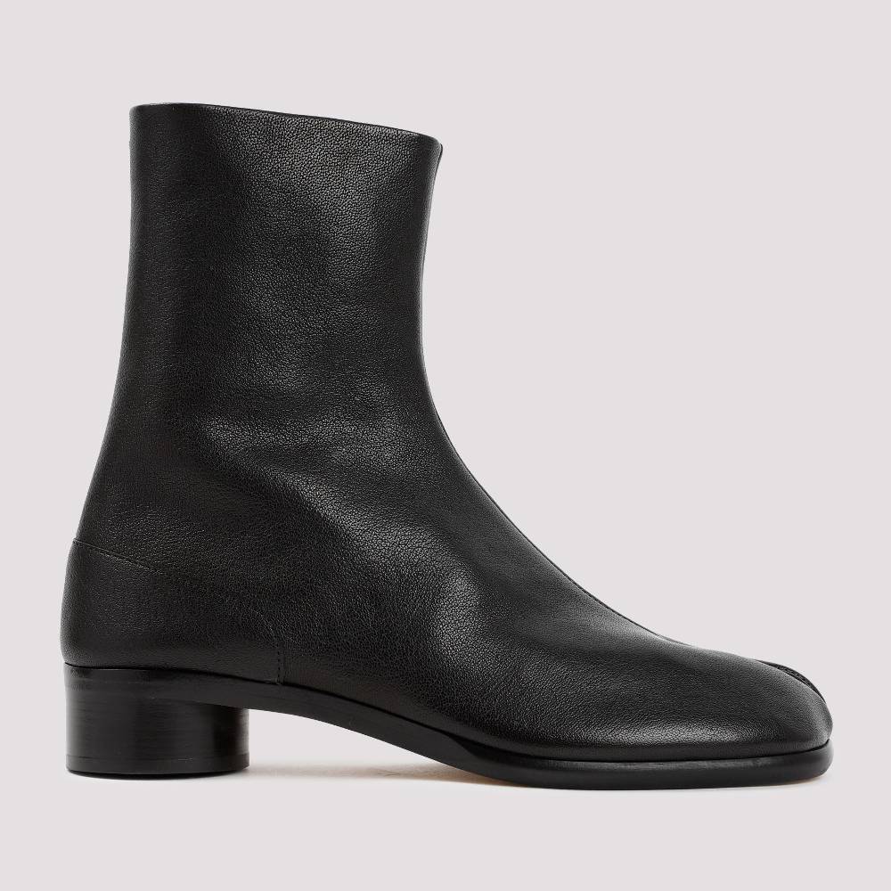 MAISON MARGIELA  Stivaletti Tabi Maison Margiela in Pelle Nera - Tacco 3cm Convenienza